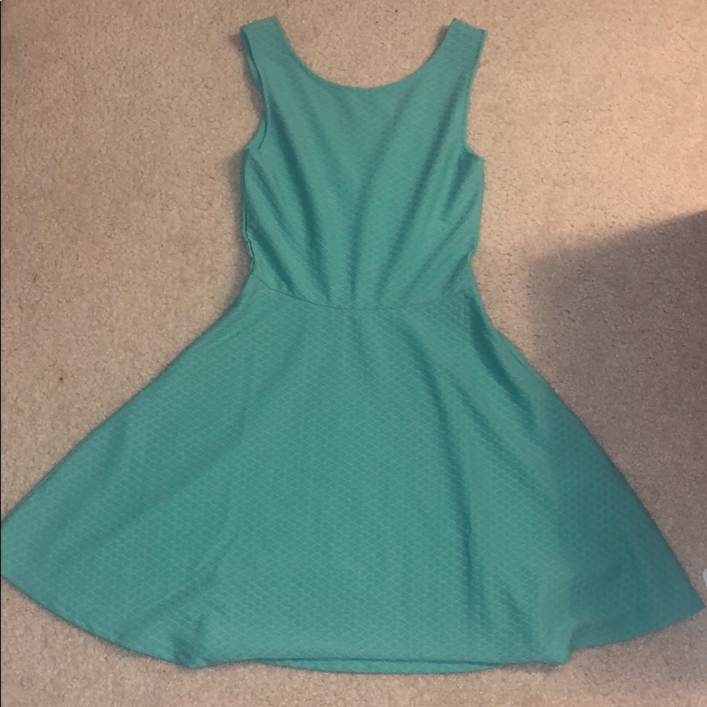 Mint Green Skater Dress